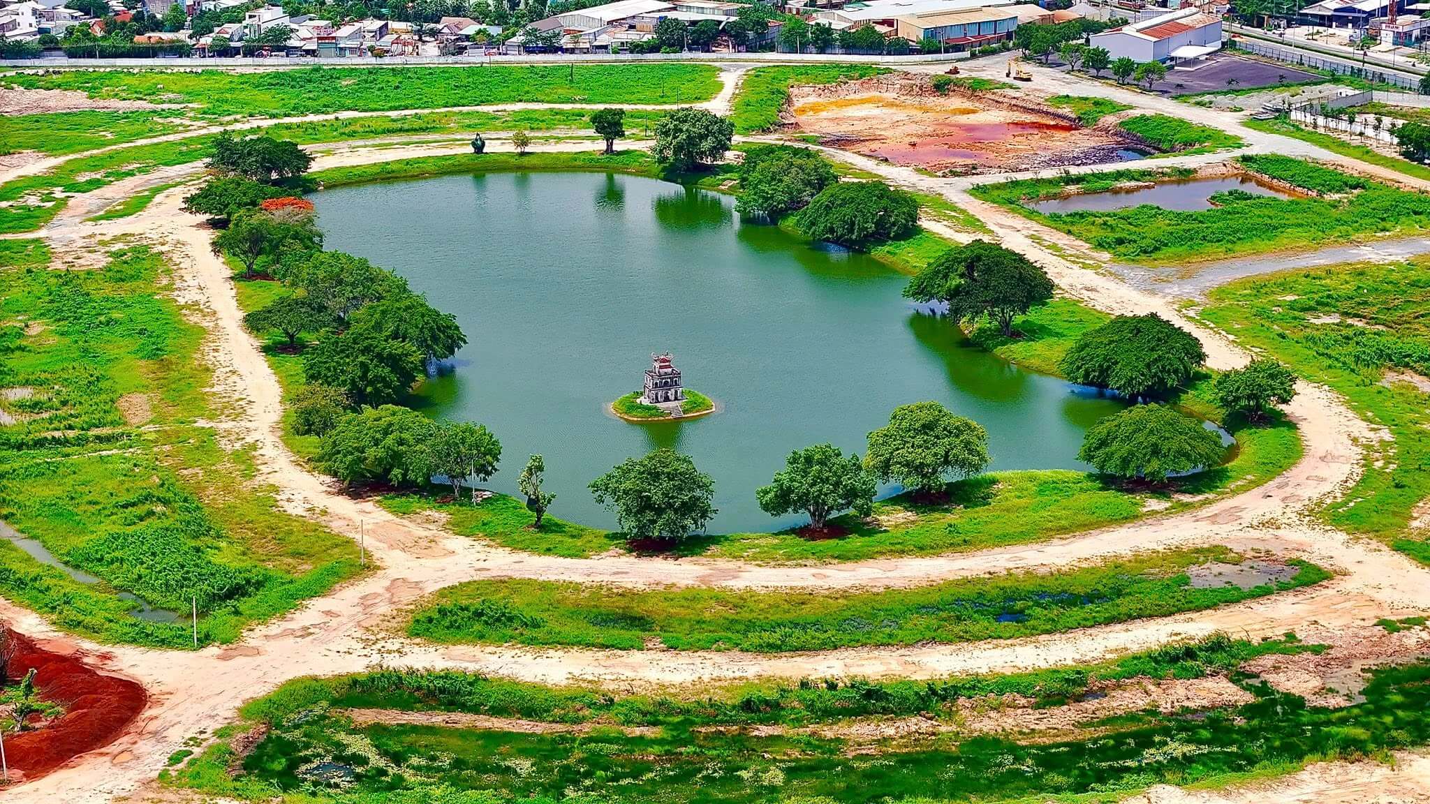 Tiến độ xây dựng dự án Hồ Gươm Xanh