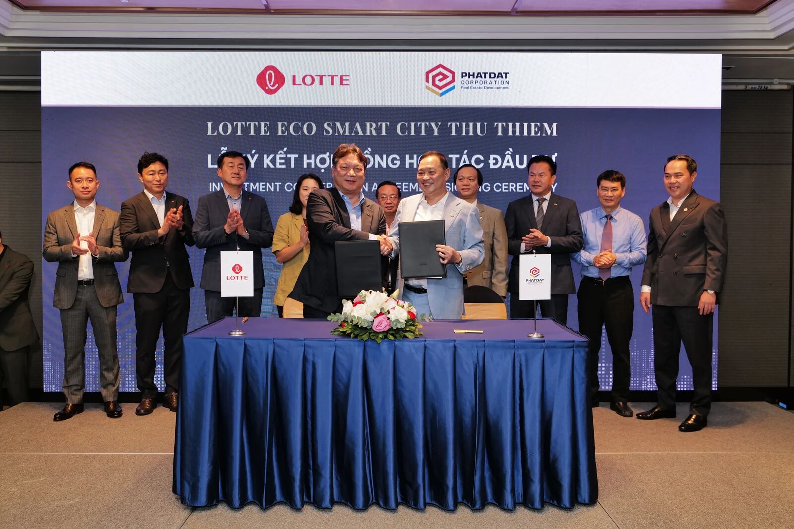 Tập đoàn Phát Đạt chính thức tham gia dự án 60.000 tỷ đồng Lotte Eco Smart City